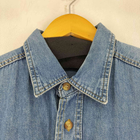 BIKER DESIGN バックプリント デニムシャツ メンズ JPN:L