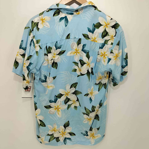 トゥーパームス TWO PALMS ハワイ製 開襟 S/S アロハシャツ メンズ import:S
