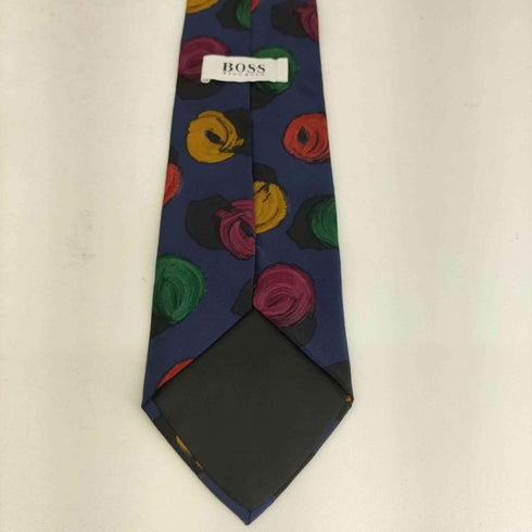 ボスヒューゴボス BOSS HUGO BOSS 総柄 シルクネクタイ メンズ