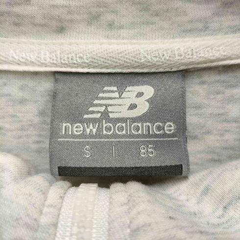 ニューバランス NEW BALANCE Signature Semi Crop Half Zip Sweat シグネチャー セミクロップ ハーフジップ スウェット レディース import:S