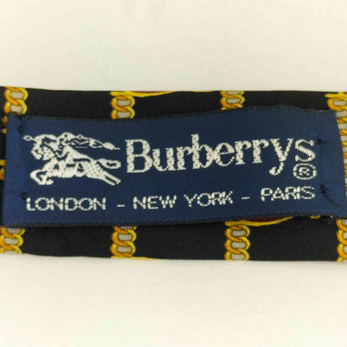 バーバリーズ BURBERRYS 総柄 シルクネクタイ メンズ