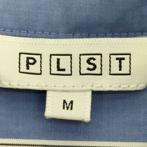 プラステ PLST コットンストライプフレアシャツワンピース レディース JPN:M