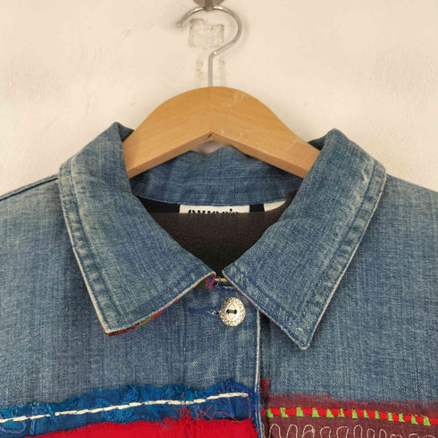 チコズデザイン CHICOS DESIGN 90S 総柄デニムジャケット レディース 2