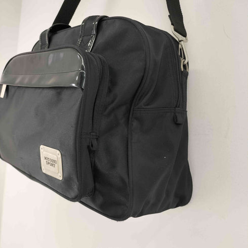 ミッソーニスポーツ MISSONI SPORTS 2WAY エナメル切替 ナイロンショルダーバッグ メンズ