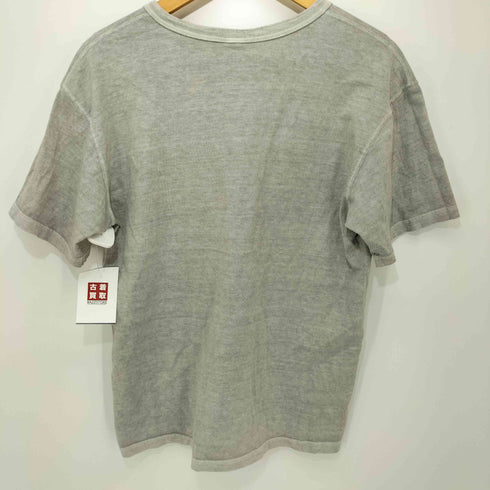 グッドオン good on 日本製 USAコットン ヘンリーネック S/S Tシャツ メンズ import:M