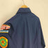 BOY SCOUTS OF AMERICA ウルフ キャット 国旗 ワッペン フラップポケット L/S シャツ メンズ