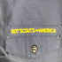 BOY SCOUTS OF AMERICA ウルフ キャット 国旗 ワッペン フラップポケット L/S シャツ メンズ