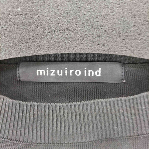 ミズイロインド mizuiro ind コクーン ワイド プルオーバー レディース