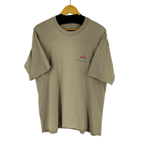 クイックシルバー Quiksilver 90S バックプリント S/S クルーネック Tシャツ メンズ