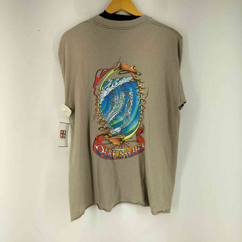 クイックシルバー Quiksilver 90S バックプリント S/S クルーネック Tシャツ メンズ