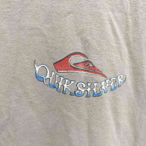 クイックシルバー Quiksilver 90S バックプリント S/S クルーネック Tシャツ メンズ