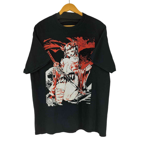 キャラクタープリント S/S クルーネック Tシャツ メンズ