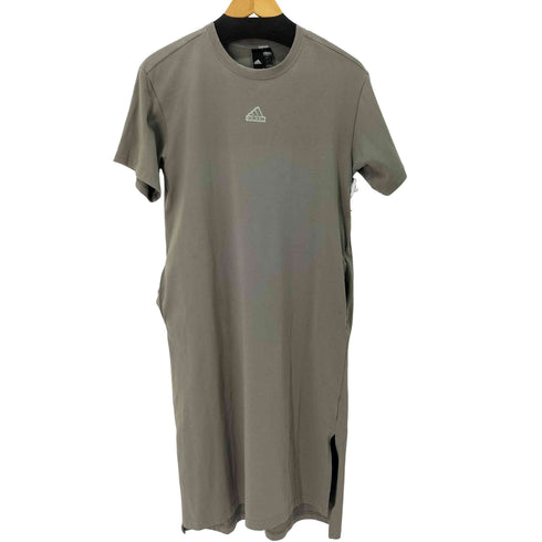 アディダス adidas ワーディング ルーズフィット シングルジャージー Tシャツワンピース レディース JPN:S