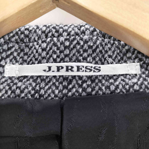 ジェイプレス J.PRESS LOVAT TWEED くるみボタン テーラードジャケット メンズ 38
