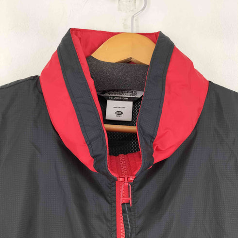 コロンビアスポーツウェア Columbia Sportswear ロゴ刺繍 バイカラー パッカブル ナイロンジャケット メンズ JPN:XXL