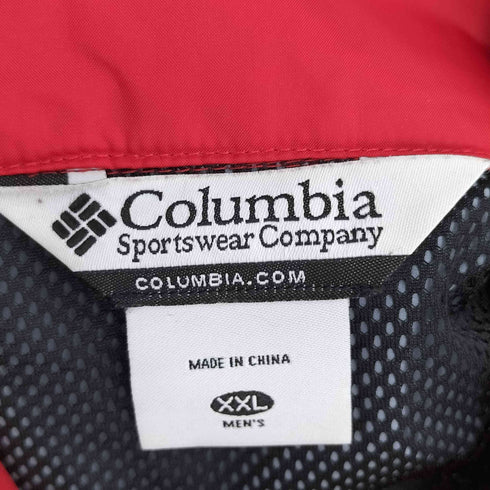 コロンビアスポーツウェア Columbia Sportswear ロゴ刺繍 バイカラー パッカブル ナイロンジャケット メンズ JPN:XXL