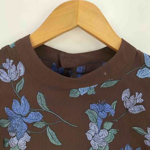 グレースコンチネンタル GRACE CONTINENTAL フラワー刺繍ショートトップ レディース 38