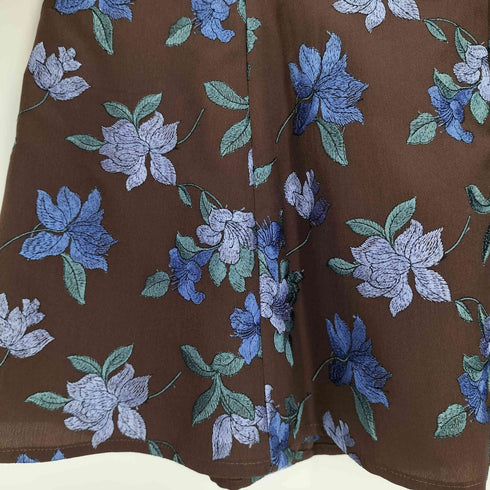 グレースコンチネンタル GRACE CONTINENTAL フラワー刺繍フレアスカート レディース 38