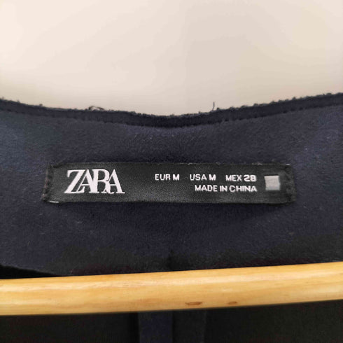 ザラ ZARA フェイクスエードワンピース レディース import:M