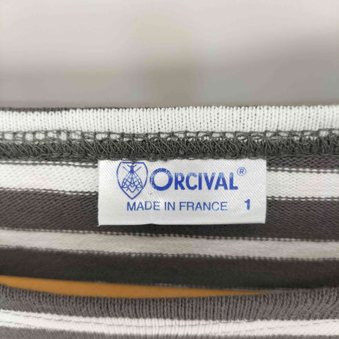 オーチバル ORCIVAL フランス製 ボーダー バスクカットソー レディース JPN:1