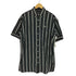 フレッドペリー FRED PERRY STRIPED BUTTON DOWN DRESS SHIRT ストライプ ボタン ダウン ドレス シャツ ワンピース レディース US:10