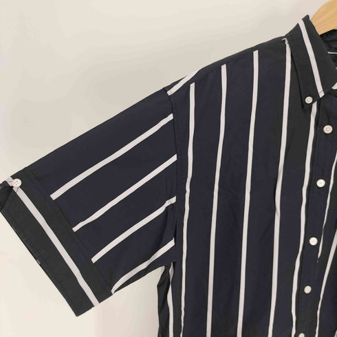フレッドペリー FRED PERRY STRIPED BUTTON DOWN DRESS SHIRT ストライプ ボタン ダウン ドレス シャツ ワンピース レディース US:10