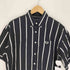 フレッドペリー FRED PERRY STRIPED BUTTON DOWN DRESS SHIRT ストライプ ボタン ダウン ドレス シャツ ワンピース レディース US:10