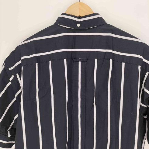 フレッドペリー FRED PERRY STRIPED BUTTON DOWN DRESS SHIRT ストライプ ボタン ダウン ドレス シャツ ワンピース レディース US:10