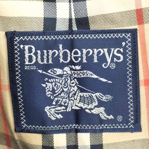 バーバリーズ BURBERRYS 裏地ノバチェック ステンカラーコート メンズ