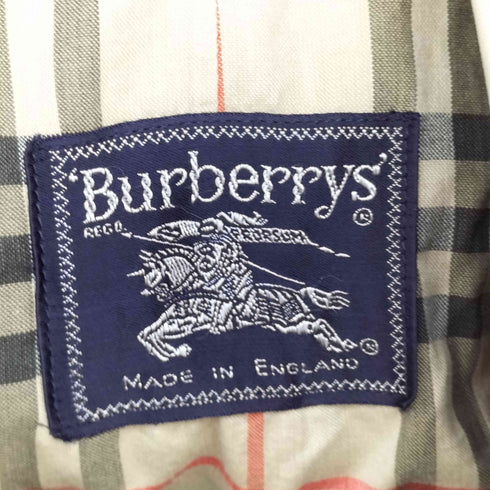 バーバリーズ BURBERRYS 裏地ノバチェック ステンカラーコート メンズ