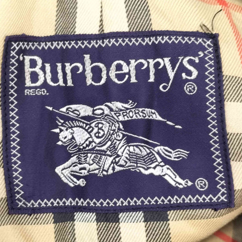 バーバリーズ BURBERRYS 裏地ノバチェック ステンカラーコート メンズ