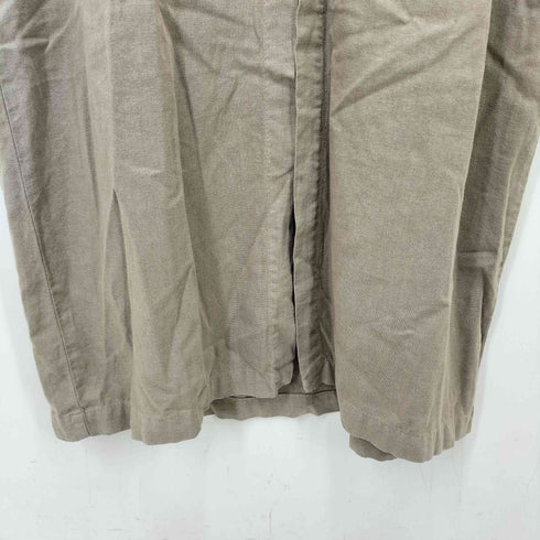 ザラ ZARA 23SS スキッパーカラー リネン レーヨン混 シャツワンピース レディース import:M