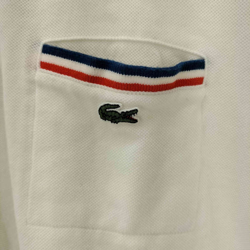 ラコステ LACOSTE 鹿の子ポロシャツ レディース US:4