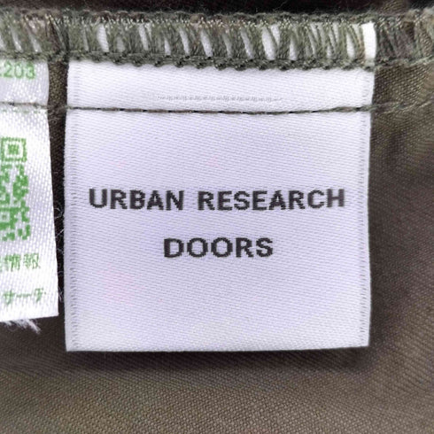 アーバンリサーチドアーズ URBAN RESEARCH DOORS レーヨンコットンイージーパンツ レディース JPN:S
