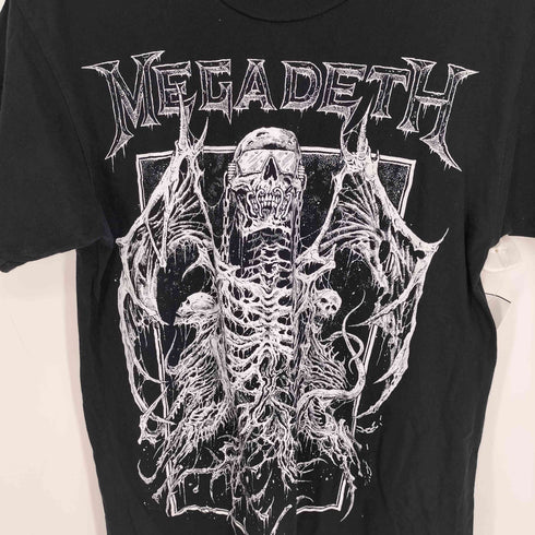 GILDAN ボディ スカル ドクロ プリント バンド Tシャツ メンズ import:M