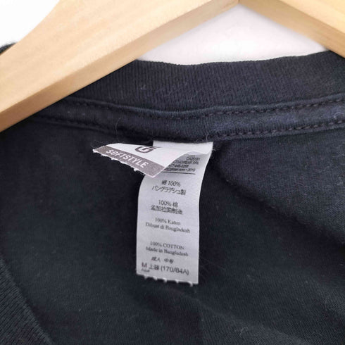 GILDAN ボディ スカル ドクロ プリント バンド Tシャツ メンズ import:M