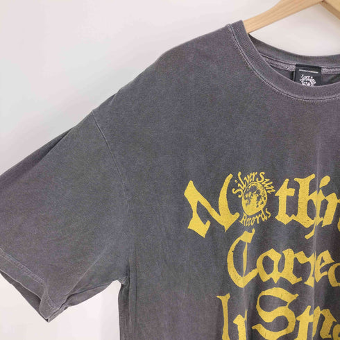 COMFORT COLORS ボディ Nothings cared Stone プリント Tシャツ メンズ import:XL