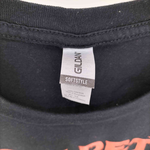 GILDAN ボディ KILLING TIME スカル ドクロ プリント バンド Tシャツ メンズ import:M