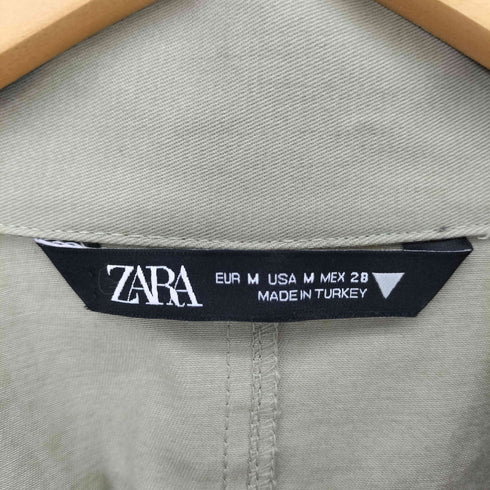 ザラ ZARA BELTED LONG UTILITY JUMPSUIT レディース M
