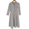 トッコクローゼット tocco closet ハート飾り釦付き配色ライン入りツイードワンピース レディース JPN:M