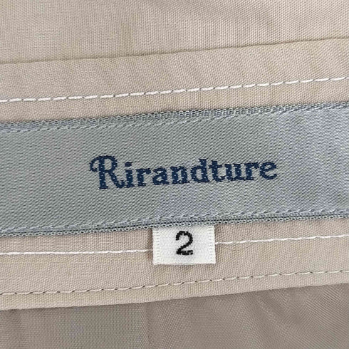 リランドチュール Rirandture スカーフ付ラッププリーツキュロット レディース JPN:2