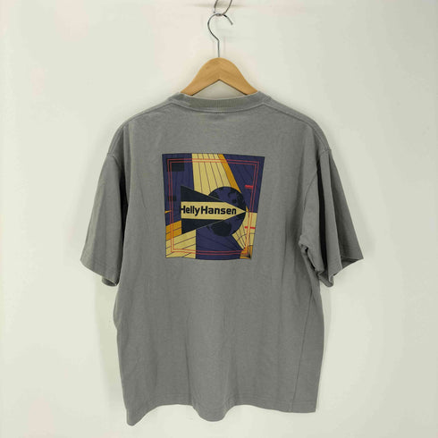 ヘリーハンセン HELLY HANSEN バックプリント 半袖 Tシャツ メンズ M