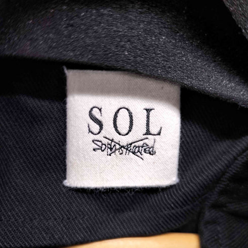 SOL ミリタリーデザインモッズコート メンズ