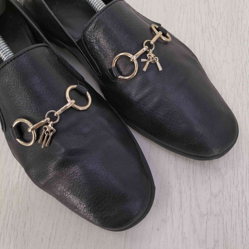 ニードルズ Needles Heeled Opera Bit Vamp レザー ビットローファー メンズ JPN:42