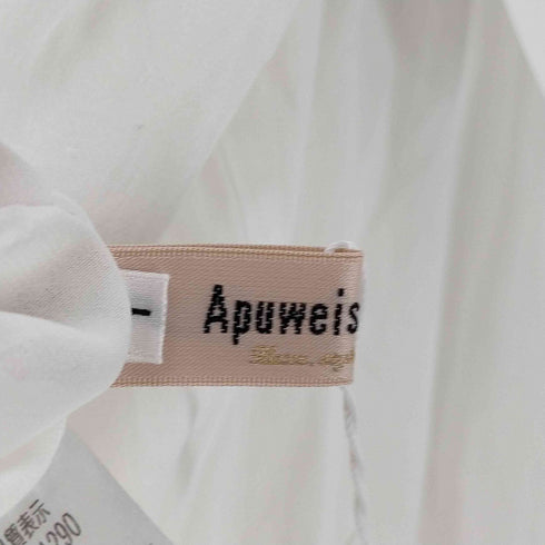 アプワイザーリッシェ Apuweiser riche ノースリシャツカラーティアードブラウス レディース JPN:1