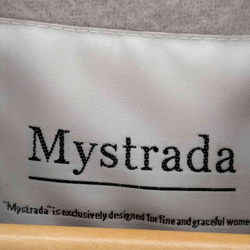 マイストラーダ mystrada スタンドカラーコート レディース JPN:34
