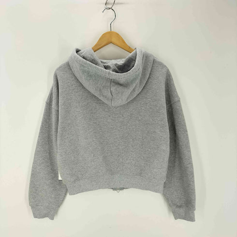 キルシー KIRSH ダブルジップ ロゴプリントクロップドパーカー レディース JPN:1