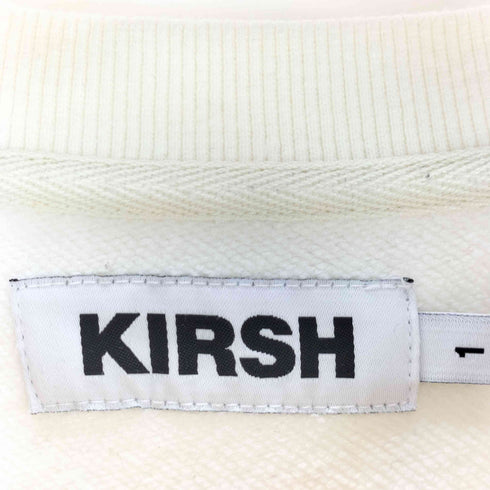 キルシー KIRSH ARCH LOGO BASIC SWEATSHIRT トレーナー レディース JPN:1