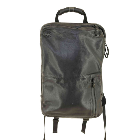 BROSKI AND SUPPLY LEATHER SQUEAR DAYPACK HUB メンズ