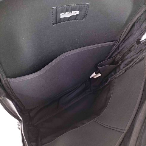BROSKI AND SUPPLY LEATHER SQUEAR DAYPACK HUB メンズ